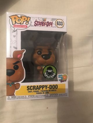 Scooby - Doo: Scrappy Doo (popcultcha Exclusive) Pop Vinyl Figure In Hand