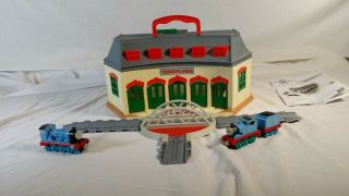 Thomas Take Along N Play Tidmouth Sheds Roundhouse Music & Sounds Complete Box 7