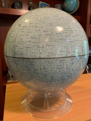Moon Globe,  12 - Inch Diameter.  Image Data From Nasa (replogle Lunar Globe)