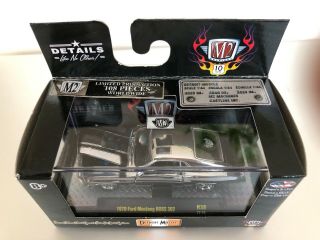 M2 1:64 Detroit Muscle Release 38,  Chrome 1979 Ford Mustang - Chase 1 Of 108