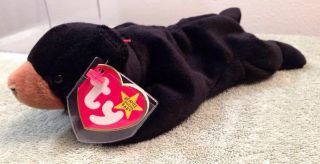 Blackie Beanie Baby Multiple Errors Curly 