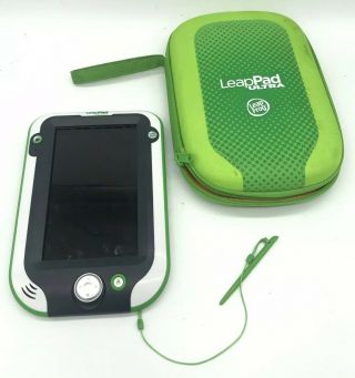 Leap Frog Leap Pad Ultra Electronic Learning System Tablet Green/white W/ Case