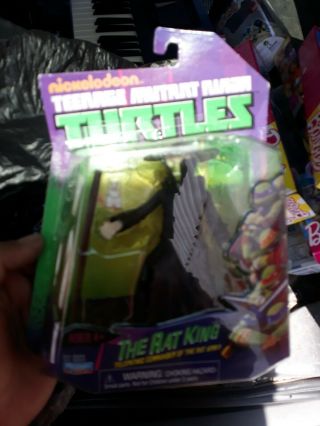 Teenage Mutant Ninja Turtles Nickelodeon The Rat King Action Figure Tmnt