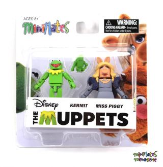 The Muppets Minimates Series 1 Kermit The Frog & Miss Piggy