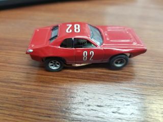 Aurora AFX 1762 Plymouth Road Runner HO Scale Slot Car 82 2