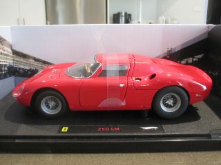 1:18 Hot Wheels Elite Ferrari 250 Lm Red Rare