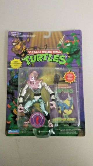Wy0059 1994 Teenage Mutant Ninja Turtles Robotic Foot Soldier Asst.  No.  50
