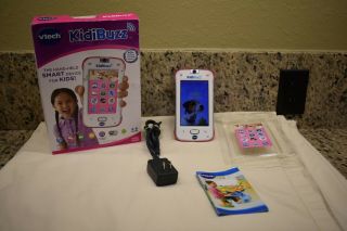 Vtech Kidibuzz Pink Tablet Kids Smart Phone Open Box Customer Return