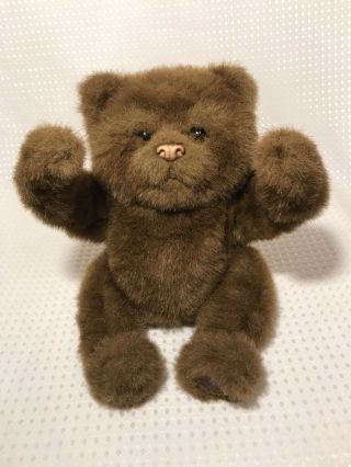 Furreal Friends Luv Cub Brown Bear Electronic Pet Animated Toy Fur Real 8”