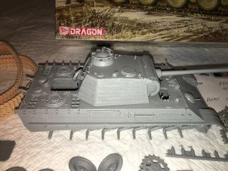 1/35 Dragon Panther W/Zimmerit Built Ready Too Paint Only Pro Built 2