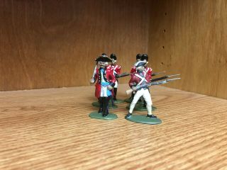 American Revolution French Indian War Call To Arms Painted Plastic 54 Mm