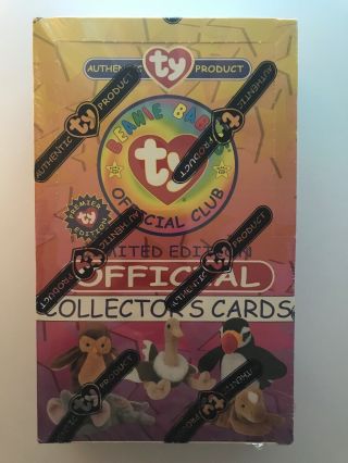 Ty Beanie Babies Limited Edition Official Collector 