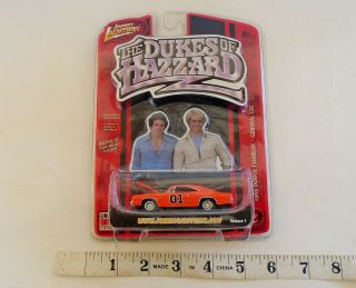 Dukes Of Hazzard 1/64 Scale Johnny Lightning General Lee 1969 Dodge Charger Set1