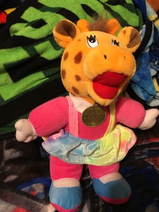 Vintage Toys R Us Gigi Geoffry Giraffe Plush 1993 Stuffed Animal