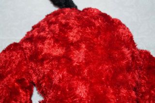 Dan Dee Big Large Jumbo Valentine’s Red Plush Floppy Dog 25” Long Pillow 4