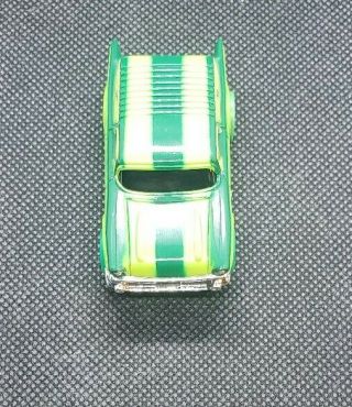 Aurora/AFX Lime Green/Green Stripes 57 Chevy Nomad Wagon REPOP 4