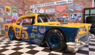Custom Built 1:25 Scale 1957 Chevy Short Track Stock Car With 427 C.  I.  V8.