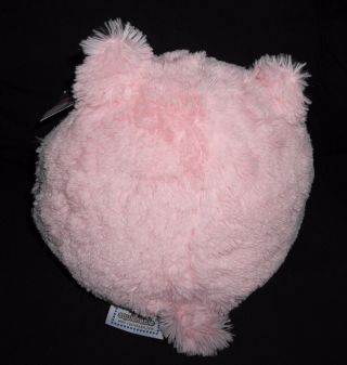 Squishable Pink Kitty Cat Plush Stuffed Animal Round Ball White 14 