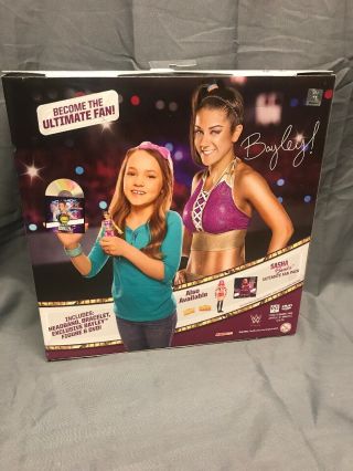 WWE Bayley Ultimate Fan Pack with Action Figure,  DVD,  Headband & Bracelet 2