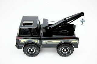 Rare Vintage Tonka 3915 Mighty Wrecker Tow Truck BLACK Version Canadian 3