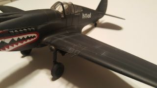 21st Century Ultimate Soldier Sky Captain P - 40 Warhawk Airplane - 1:32
