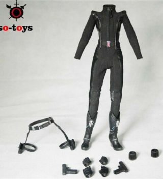 So - Toys 1/6 Black Widow Battle Costume So - T011 Scarlett Johansson Suit Model