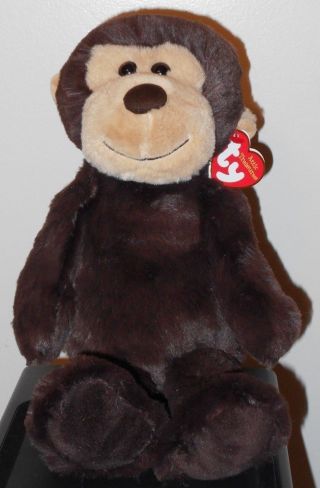 2017 Ty Attic Treasures Mookie The Brown Monkey (13 " Size Plush) So Soft