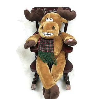 Dandee Animated Singing Rocking Chair Plush Grandma Got Run Over By A Reindeer
