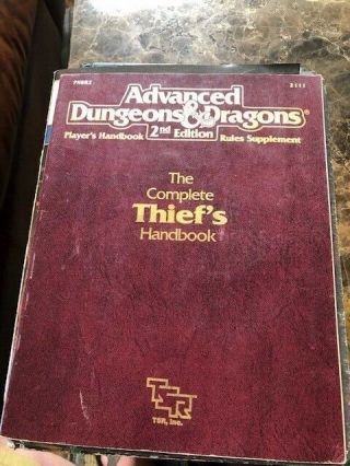 Advanced Dungeon and Dragons Basic Set of Gary Gygax Books in Various Conditions 4