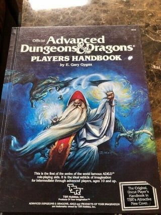 Advanced Dungeon and Dragons Basic Set of Gary Gygax Books in Various Conditions 6