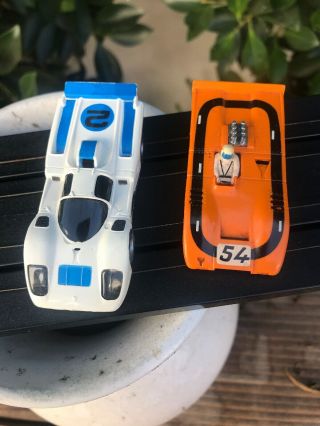 2 Afx Slot Cars - Both - Mclaren,  Ferrari