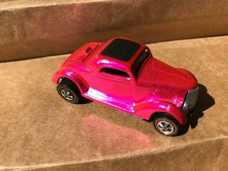 36 Ford Hot Pink Redline Hot Wheels Car Vintage Diecast Mattel Old Hot Wheel Toy