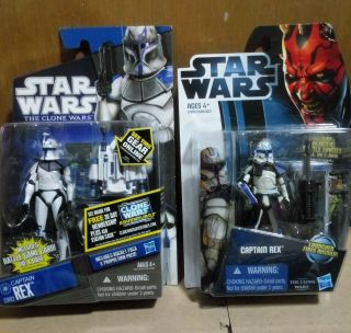 Star Wars The Clone Wars Captain Rex Phase 1 And Phase 2 Armor