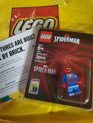 Sdcc 2019 Exclusive Marvel Spider Man Mini Figure In Hand