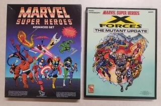 Tsr Marvel Heroes Advanced Set & X Forces Update Complete