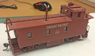 Overland Models Brass Ho Scale Union Pacific Rebuilt Ca - 1 Caboose /w Kadees