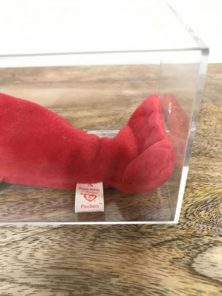 PINCHERS the LOBSTER 1993 TY Beanie Baby with Tags RARE ERRORS 4