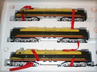Mth Emd E - 8 A - B - A Seaboard Diesel Set - 3 Rail/o - 31 Track - 20 - 2168 - 1 - C - 8