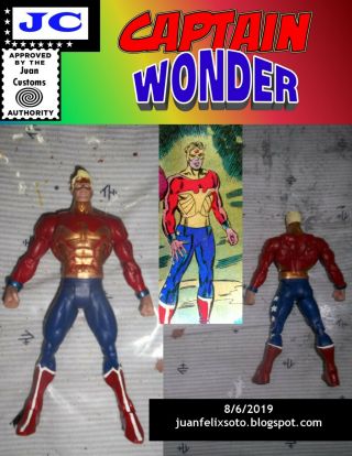 Captain Wonder,  Dc Universe/ Marvel Custom Figure Wonder Woman