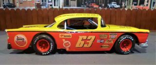 Custom Built 1:25 Scale 1956 Chevy Short Track Stock Car with 454 C.  I.  V8. 3