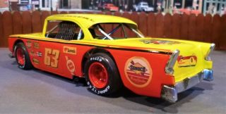 Custom Built 1:25 Scale 1956 Chevy Short Track Stock Car with 454 C.  I.  V8. 7