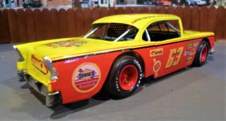 Custom Built 1:25 Scale 1956 Chevy Short Track Stock Car with 454 C.  I.  V8. 8