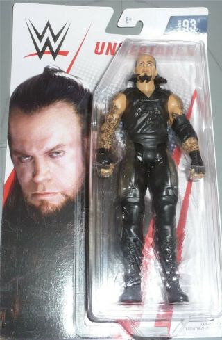 Undertaker - Wwe Mattel Basic Core Series 93 Wrestling Action Figure Toy Dmg Pkg