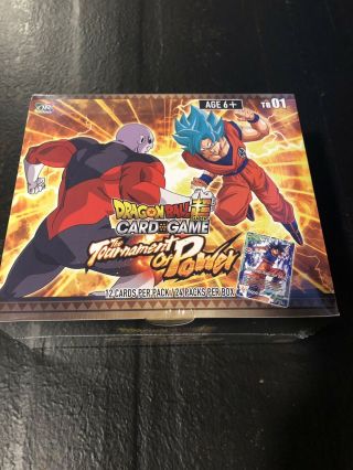 Dragon Ball Tournament Of Power Booster Box Factory