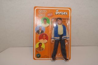 Happy Days Classic Tv Toys Potsie In Jacket & Jeans Figure