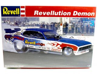 Revellution Dodge Demon Funny Car Revell 1:25 Model Kit 7355 Box