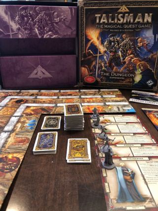 Talisman The Dungeon Expansion 4th Edition - 100 Complete - Oop - Board Game