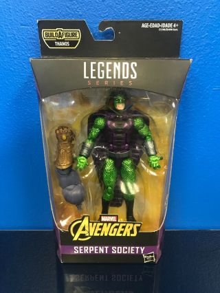 Marvel Legends Series Infinity War Serpent Society Baf Thanos Hasbro 1