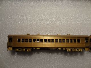Brass,  S.  SOHO & Co.  HO gauge,  LIRR Babylon Express M.  U.  set,  1 motor,  2 trailer 7