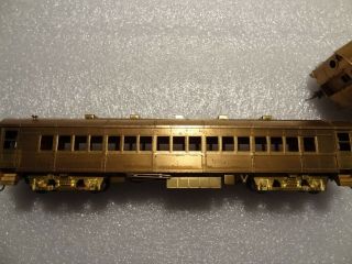 Brass,  S.  SOHO & Co.  HO gauge,  LIRR Babylon Express M.  U.  set,  1 motor,  2 trailer 9